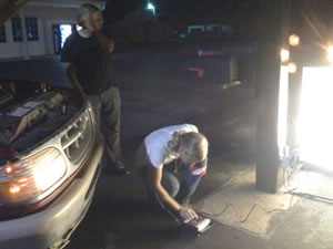 stranded between Henderson and Jackson